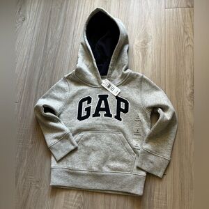 GAP Baby Boys' Logo Pullover Hoodie